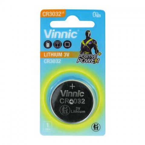 Vinnic CR3032  lithium, 3V, BL1